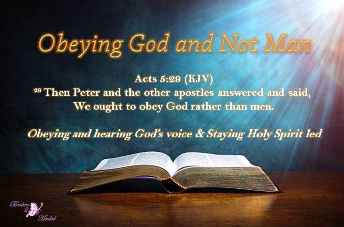 Obey God