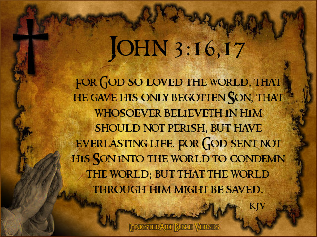 John 3 16c