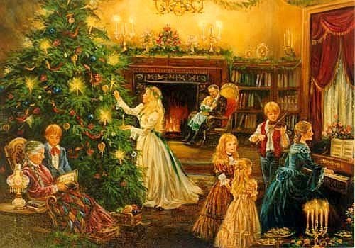 singing at Christmas