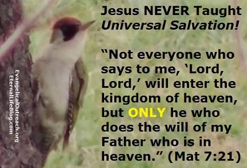 universalism is not salvation